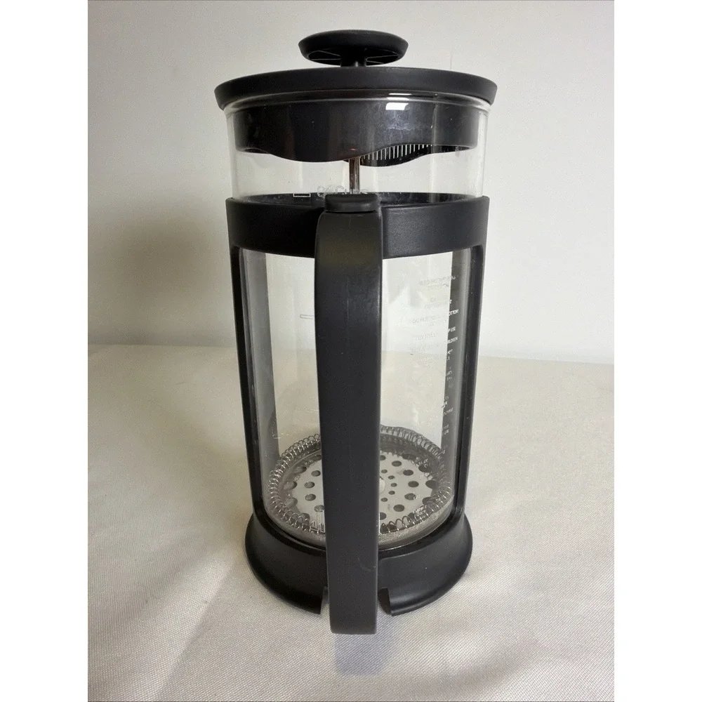 Bialetti Preziosa French Press Glass Coffee Maker 8 Cup